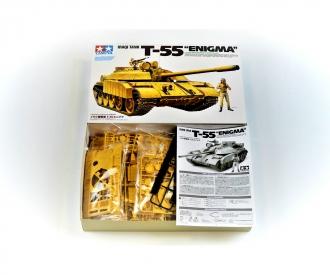 1:35 T-55 Enigma, model kit, Iraqi main battle tank