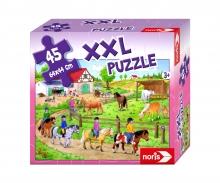 big-sized jigsaw puzzle pony farm