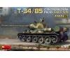 1:35 T-34/85 CZ Prod. Frü.Pro. Intérieur