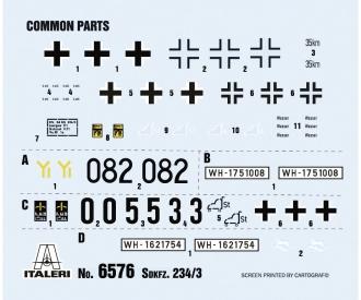 1:35 Sd.Kfz. 234/3 Sw. Panzerspähwagen