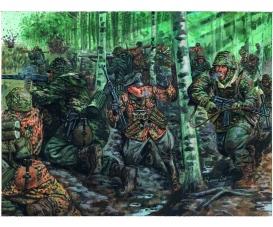 Italeri 1:72 WW2 German Elite Troops Model Kit