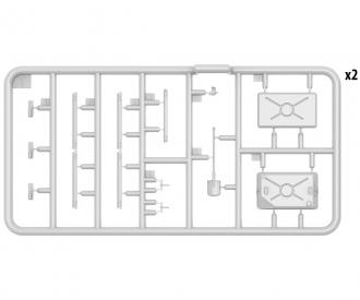 1:35 SLA APC T-54 m Räumschild/Interieur