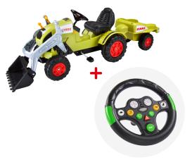 BIG Claas Celtis Tracteur pour Enfants Bundle