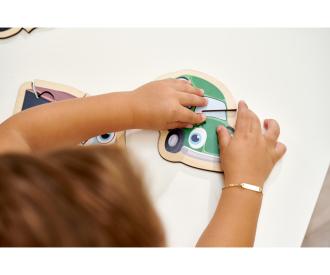 Eichhorn Puzzle 5 Fahrzeuge