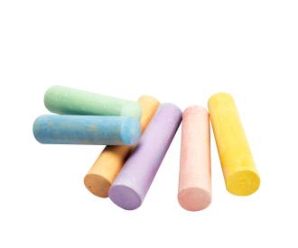 6 Sidewalk Chalks
