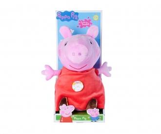 Peppa Pig Peluche Peppa avec Son, 22 cm
