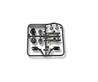 Porsche 956 H Parts Mirror Wing Model Components