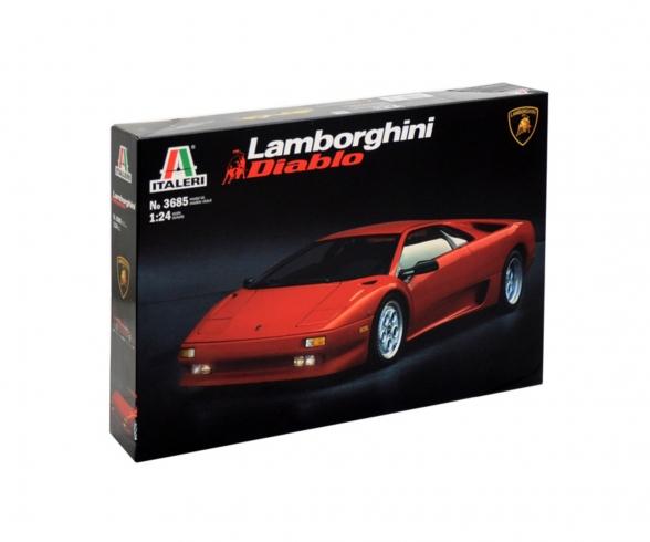 Italeri Lamborghini Diabolo Model Kit 1:24