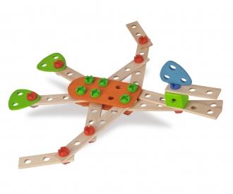 Constructor Biplane 4-in-1 Building Set