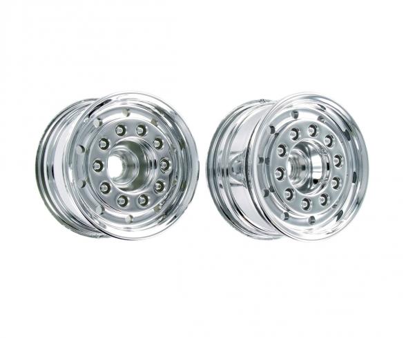 1:14 Truck Front Wheel, model accessory, chrome