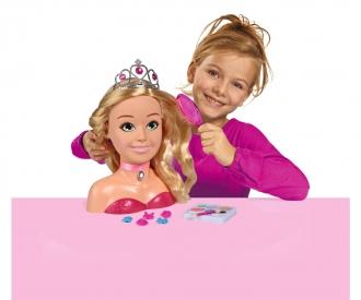 Steffi LOVE Girls Prinzessin Schmink-& Frisierkopf