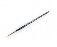 High Finish Flat Brush Nr. 02, hobby paintbrush