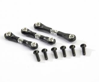 Alum. Steering Tie Rod Set, RC spare part