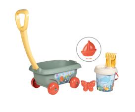 Smoby Life Chariot De Plage Garni