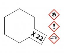 X-22 Clear Gloss, acrylic paint, 10 ml