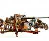 1:35 Ger.Flak 8,8 w/Motorcycle, model kit