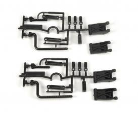 D-Parts Susp.Arm/Body Mount(4)TA03F/R