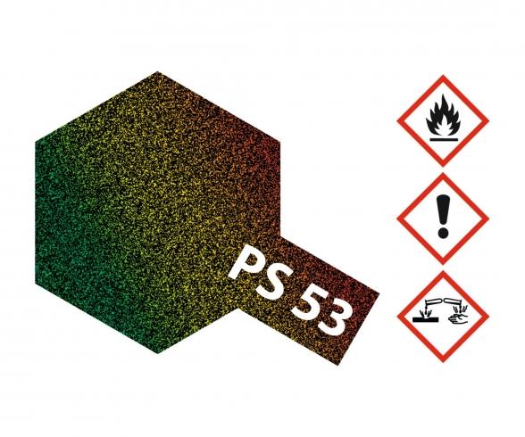 PS-53 Lame Flake Transp.schil.Poly.100ml