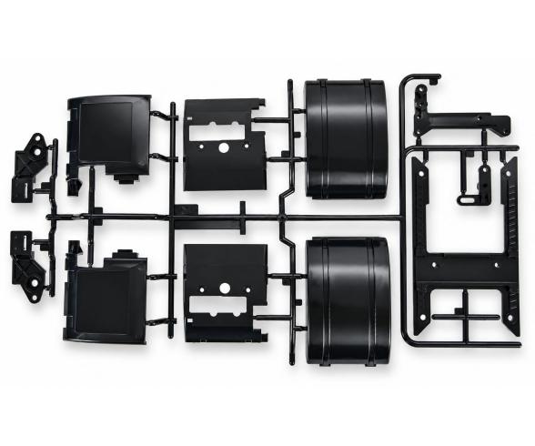 MB Actros Hinterradkotflügel Y-Teile, Modell-Ersatzset