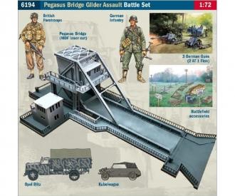 Pegasus Bridge 1:72 Battle Set Model Kit