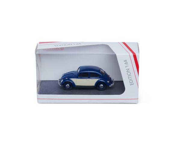1:64 VW Beetle 2-tone Drk.Blue/Ivory