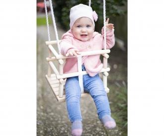 EH Outdoor, Wooden Baby Swing