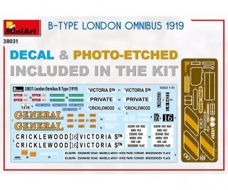 1:35 Autobus London type B 1919