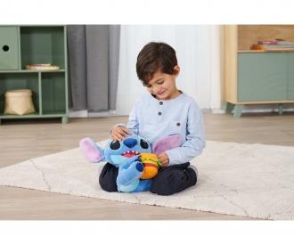 Disney Stitch w. Burger, 25cm