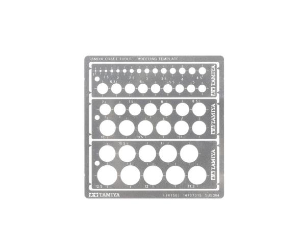 Modeling Template Round 1-12.5, scribing template