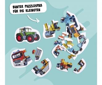 6 erste Puzzles – Fahrzeuge
