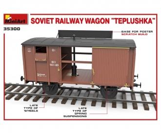 1:35 Sov. Railway Wagon Teplushka