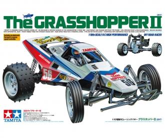 当時物30年程前黄色タイヤ】GRASSHOPPERII 電動RC【説明文必読】 ホビーラジコン