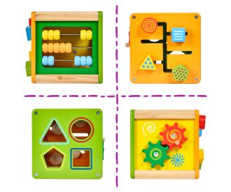 Small Play and Learning Cube