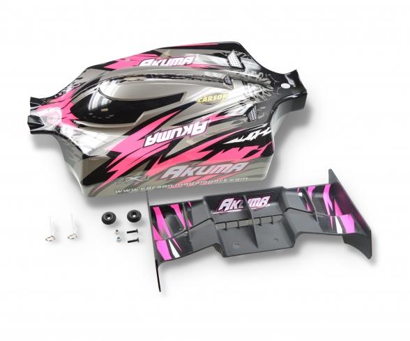 1:8 Akuma, body set, pink grey shell