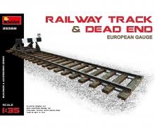 1:35 Railway Track & Dead End Eur. Gauge