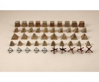 Italeri Antitank Obstacles Model Kit 1:72