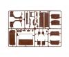 Scania R730 V8 Black Amber 1:24 Model Kit