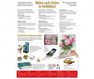 Rosen für Dich Malen nach Zahlen