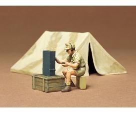 1:35 Tent w/ Radio, Diorama set, WWII scene