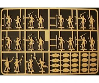 Gauls Warriors 1st Century Model Figures 1:72
