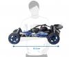 1:5 Wild GP Attack 2.4G 100% RTR blau