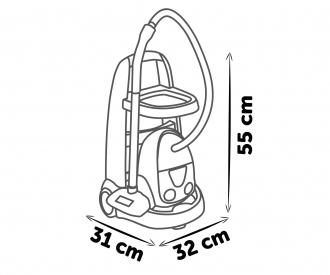 Chariot de Ménage + Aspirateur