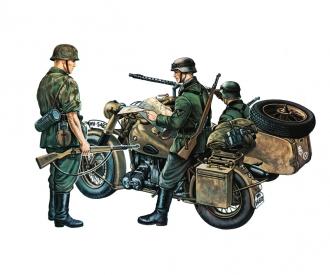 Italeri BMW R 75 with Side Car Model Kit 1:35