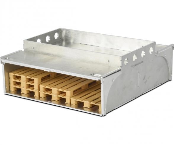 1:14 Alum. Trailer, model accessory, pallet case