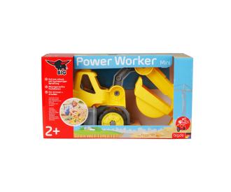 BIG Power Worker Mini Digger with  Soft Tyres