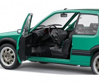 Peugeot 205 GTI Griffe, voiture miniature en métal moulé, 1:18