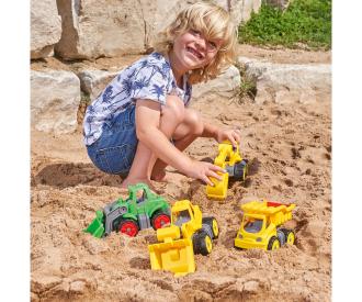 BIG Power Worker Mini Wheel Loader with Soft Tyres