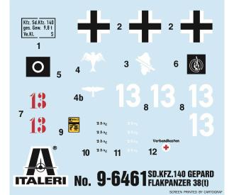 Italeri Sd.Kfz.140 Flakpanzer 38 Gepard 1:35