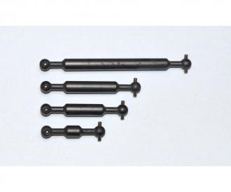 1:14 Set arbres transm.6x6 benne bascu 4
