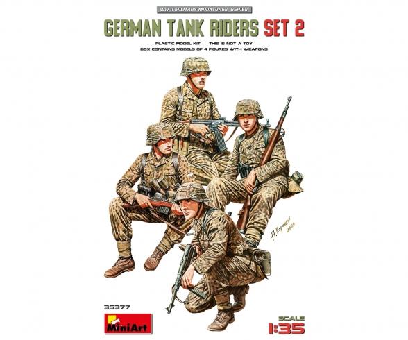 1:35 Fig. Dt. Soldaten mitfahrend Set 2